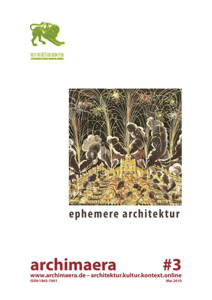 Ephemere Architektur Cover