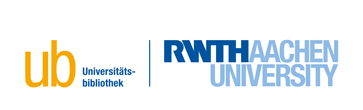 Logo der Universitätsbibliothek der RWTH Aachen University 